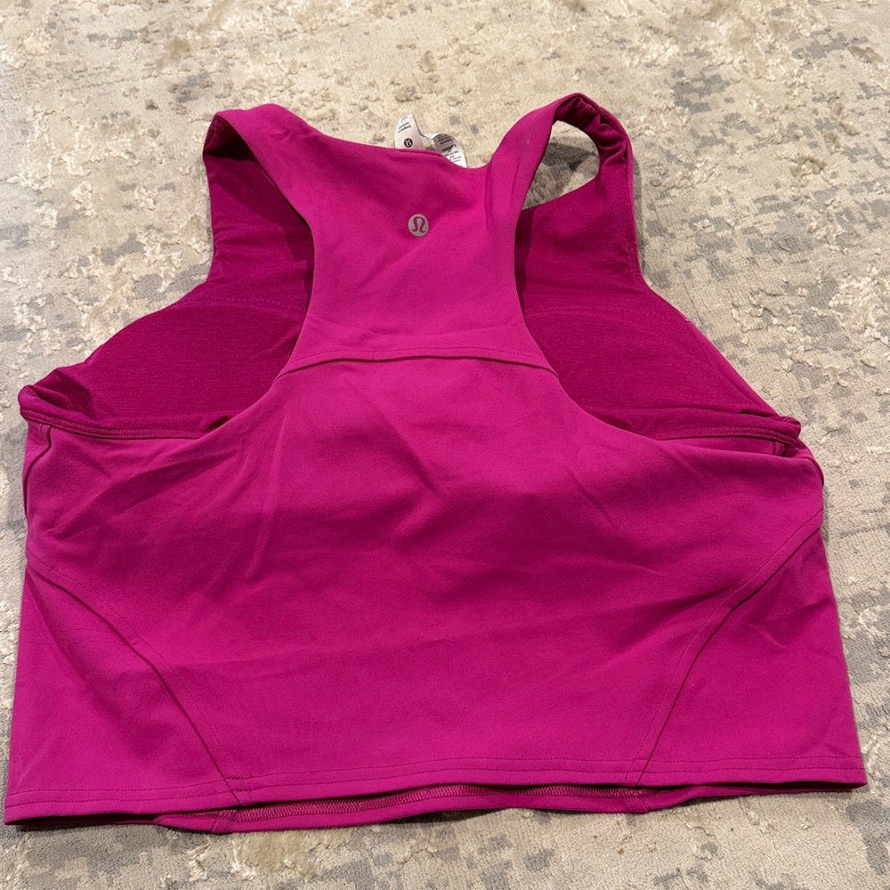 Lululemon Invigorate Train Tank Size 12 Ripened Raspberry - Picture 3 of 3
